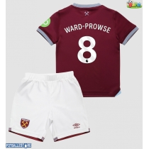 West Ham United James Ward-Prowse #8 Hjemmedraktsett Barn 2025-26 Kortermet (+ Korte bukser)